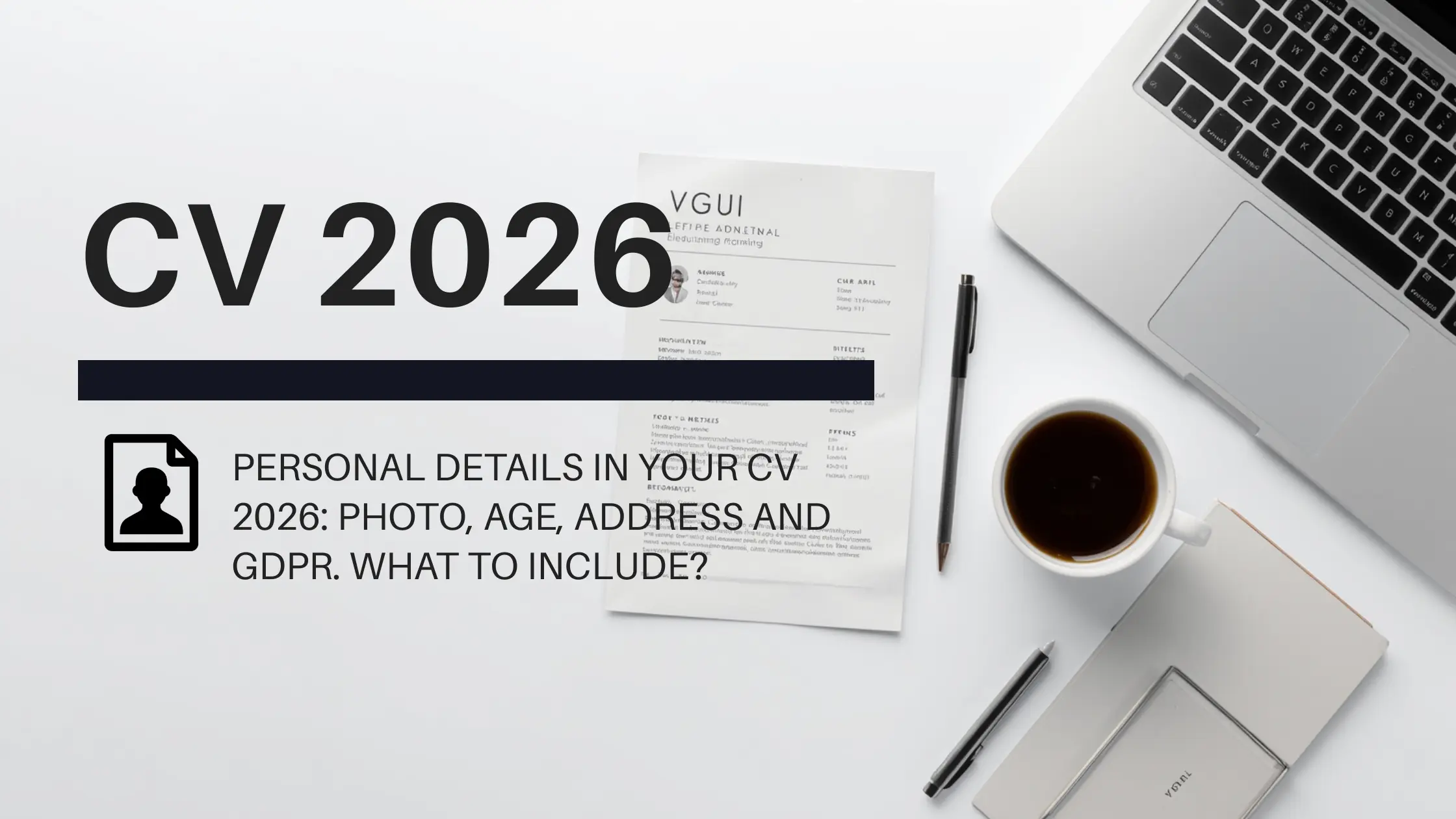 Personal Details in Your CV 2026: Photo, Age, Address and GDPR. What to Include?