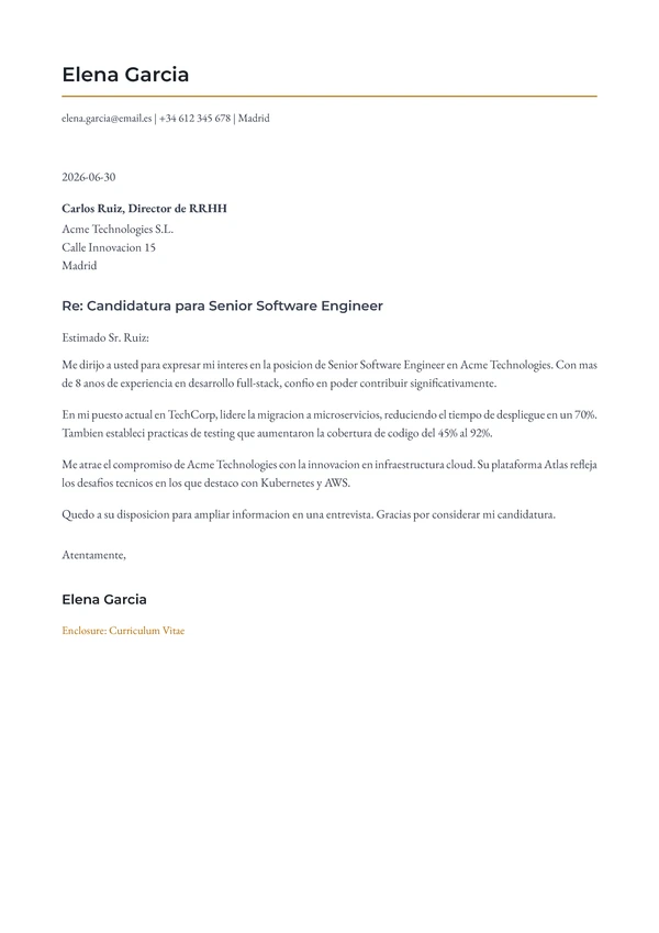 Amber Trace Letter