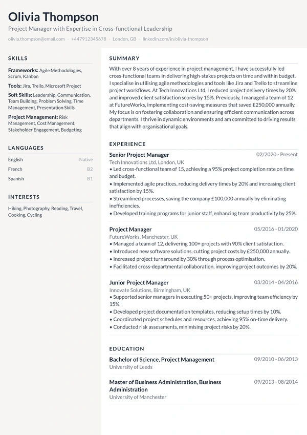 Nova Split - Business Analyst