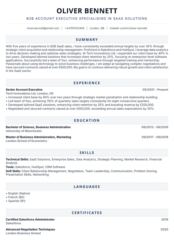 Bold Pro - Business Developer