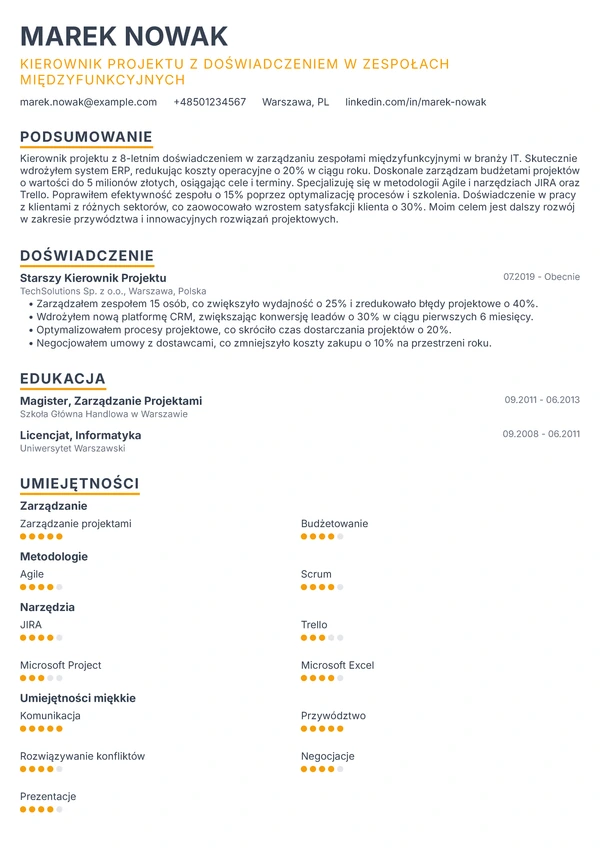 Elegancki Menedżer - Dyrektor Zarządzający