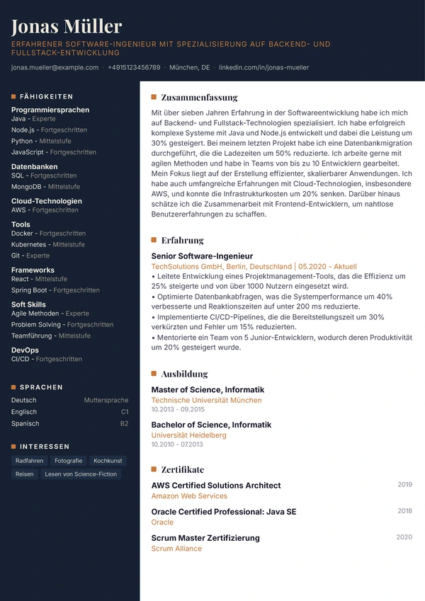 Meridian - IT-Freelancer