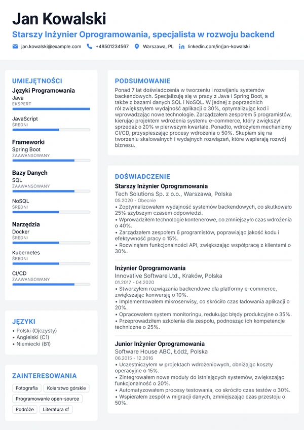 Techniczny - Programista Fullstack