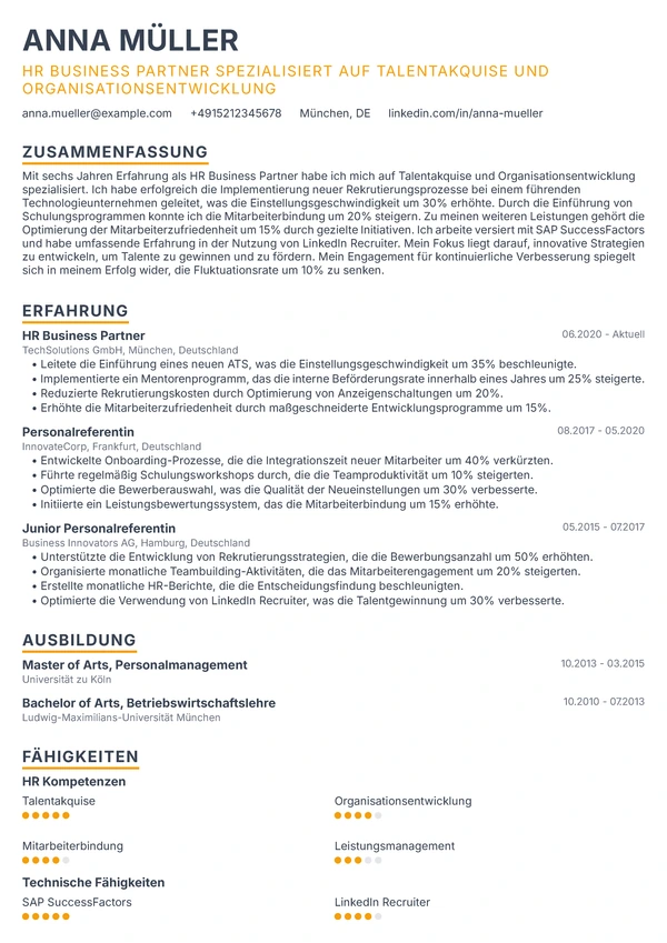 Elegant Executive - HR-Direktor