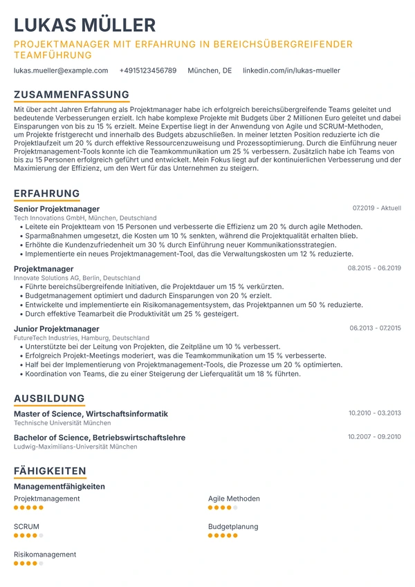 Elegant Executive - Senior Manager