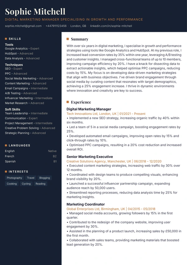 Meridian - Social Media Manager