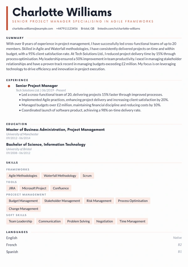Resume Template Preview - templates.items.lumina.name