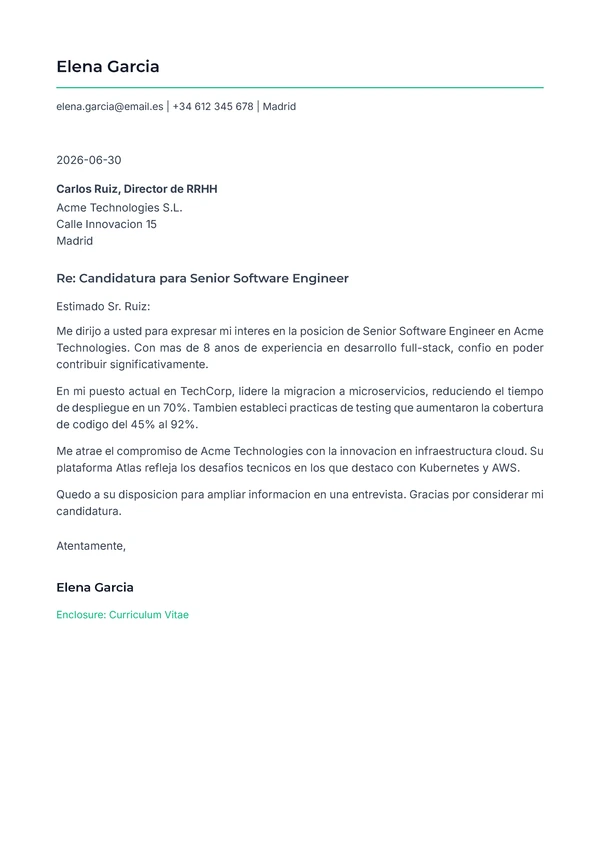 Soft Care Letter
